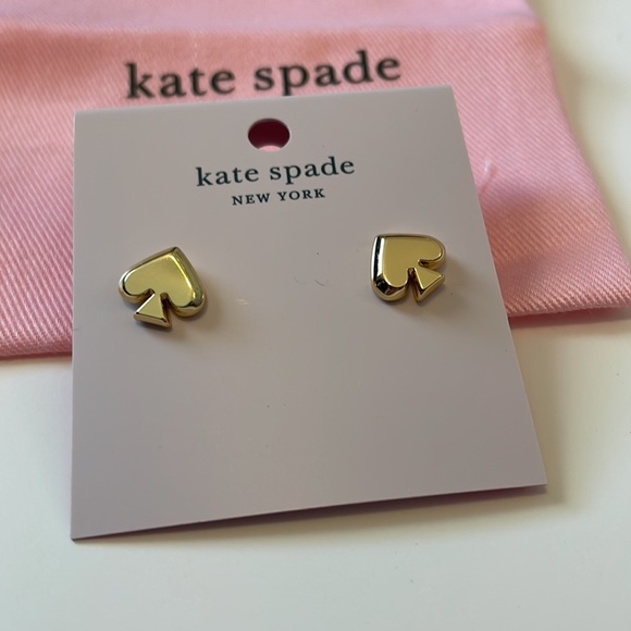 NWT Kate Spade everyday spade metal studs - Picture 6 of 7